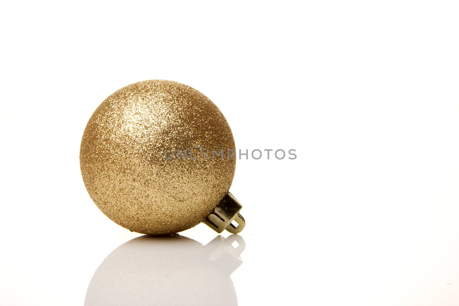 christmas, golden christmas bauble  