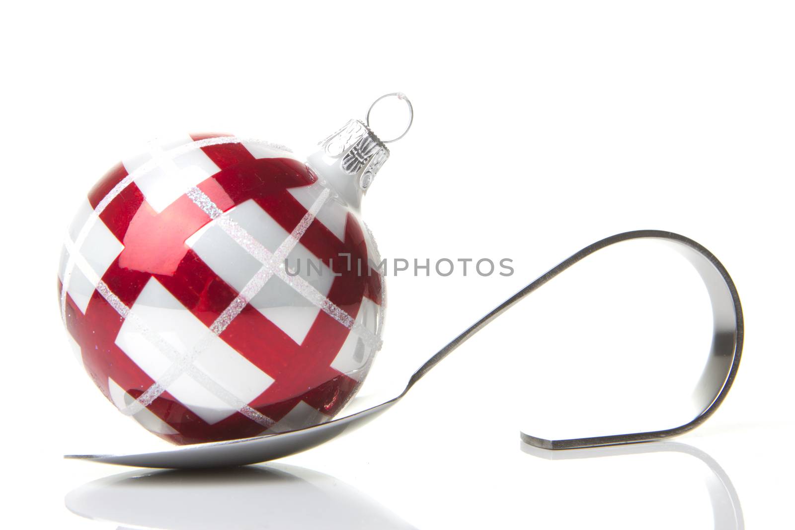 christmas decoration red and white by Tomjac1980