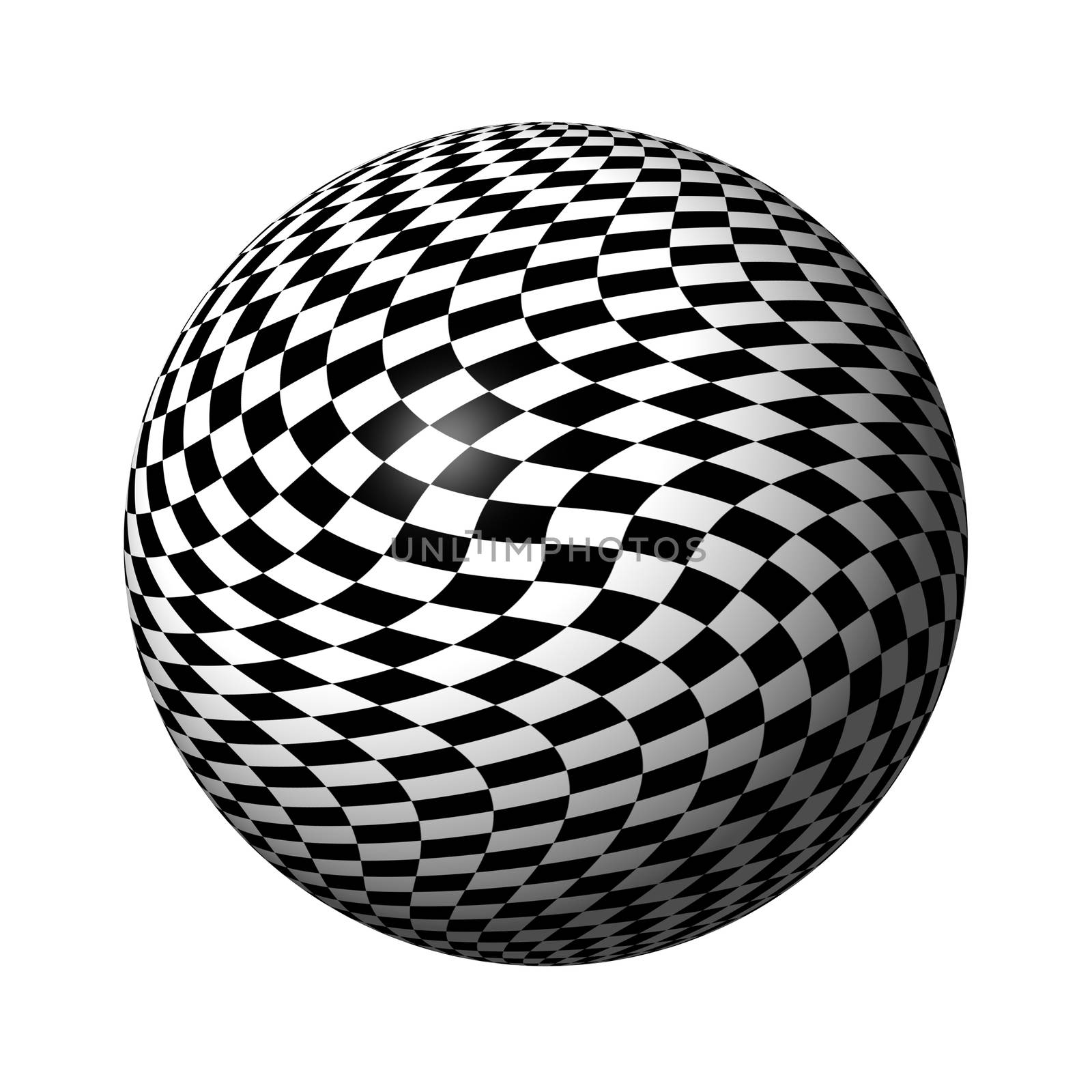 Chessboard Globe by hlehnerer