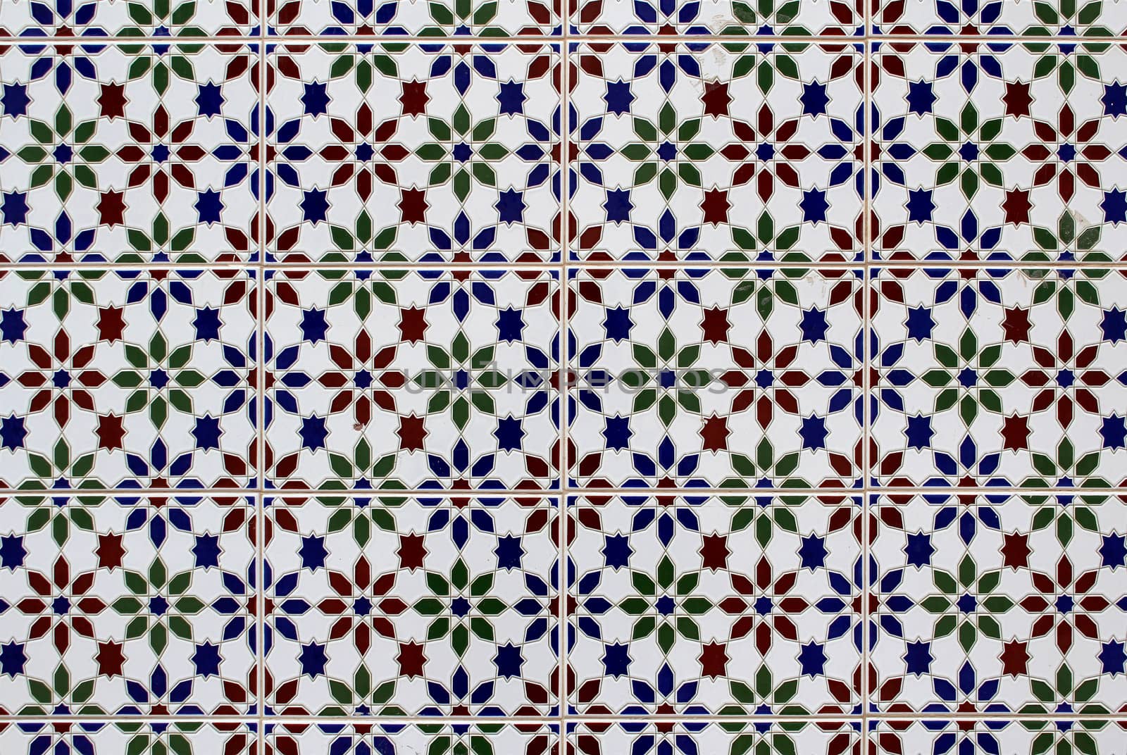 "Azulejo" Portuguese traditional painted art tile texture by ptxgarfield