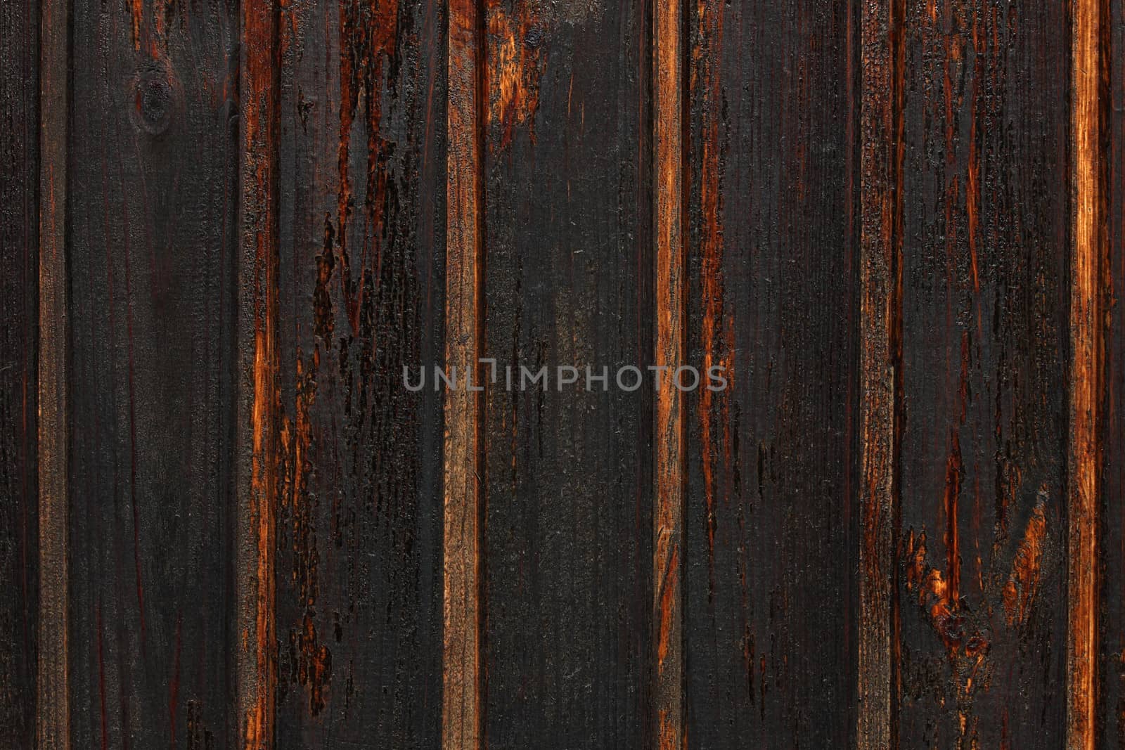 wall made of wooden planks