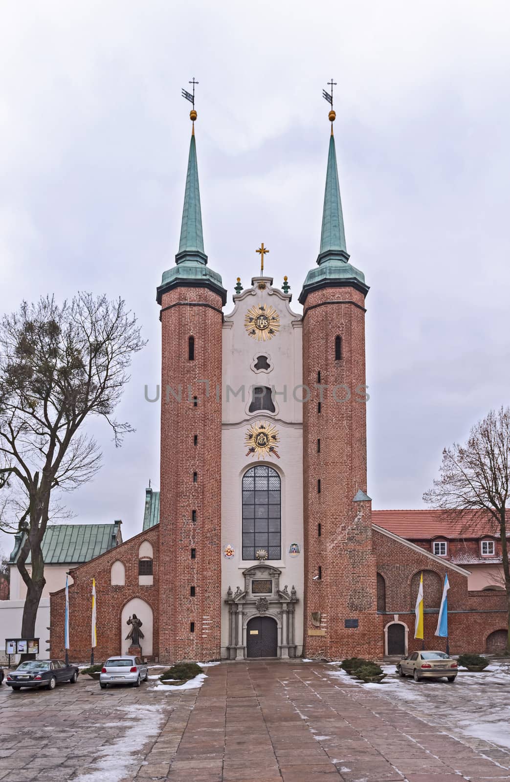 Polish cathedral  in Gdansk Oliwa