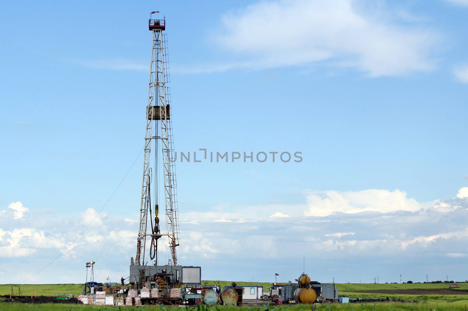 oil industry land drilling rig by goce