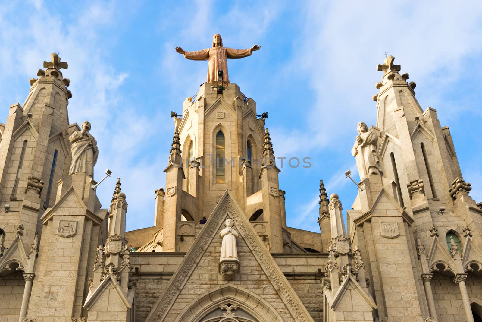 Church of the Sacred Heart, Tibidabo, Barcelona  by Marcus