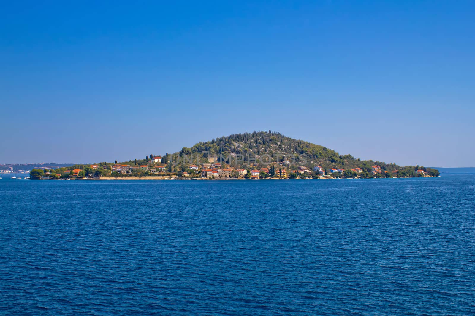 Small Dalmatian island of Osljak, Croatia
