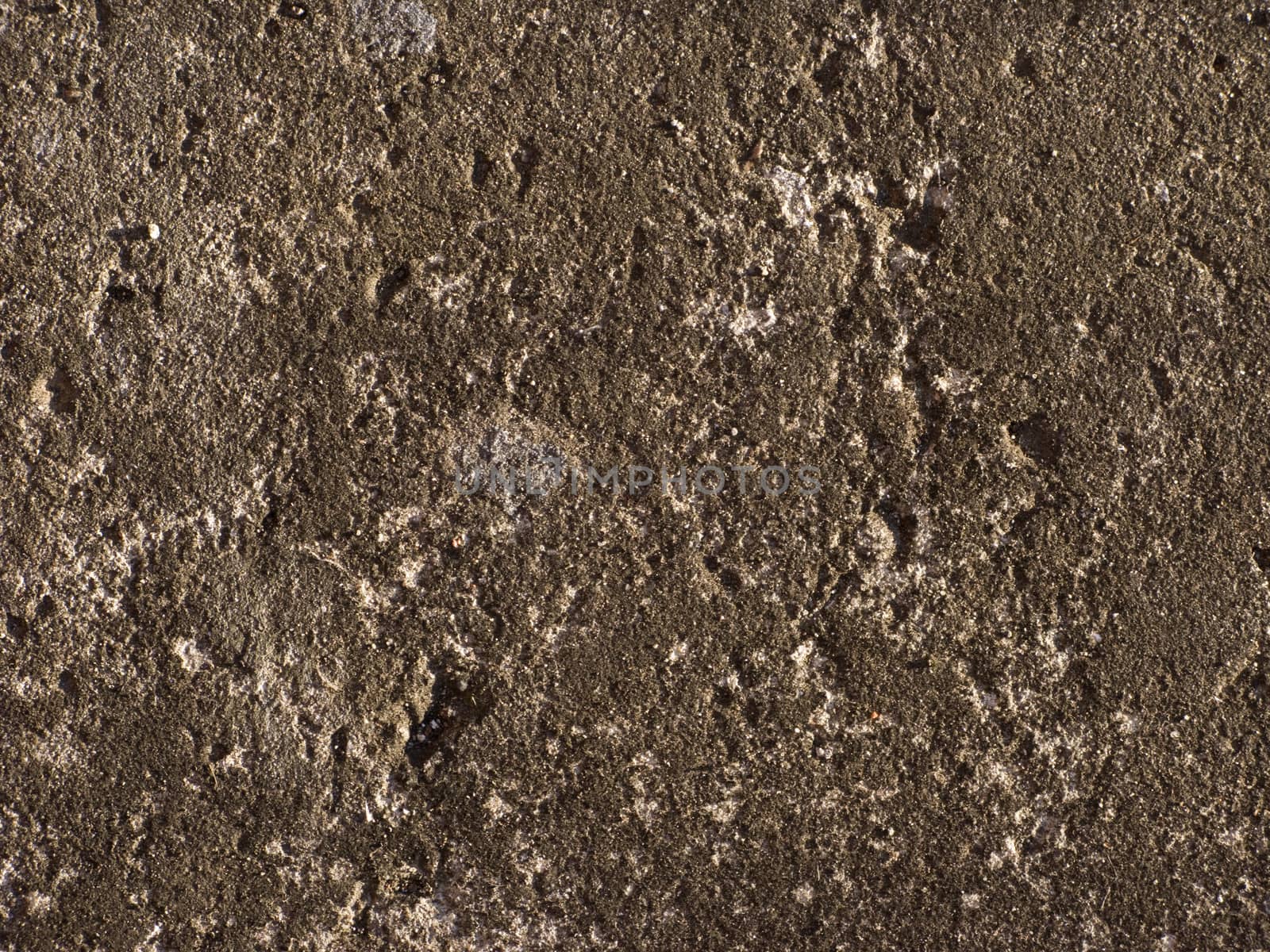 Close up of dark concrete surface