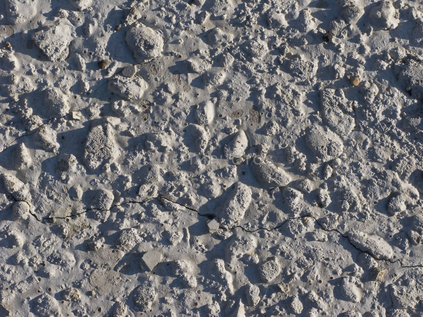 Close up of light grey concrete surface