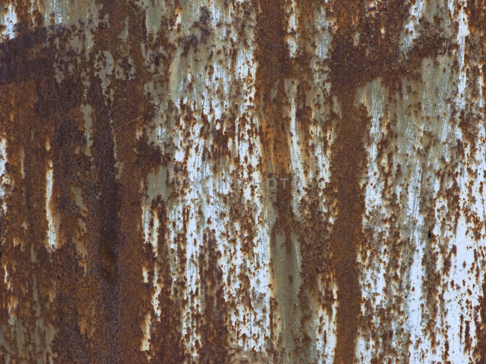 Close up of old rusty metal surface