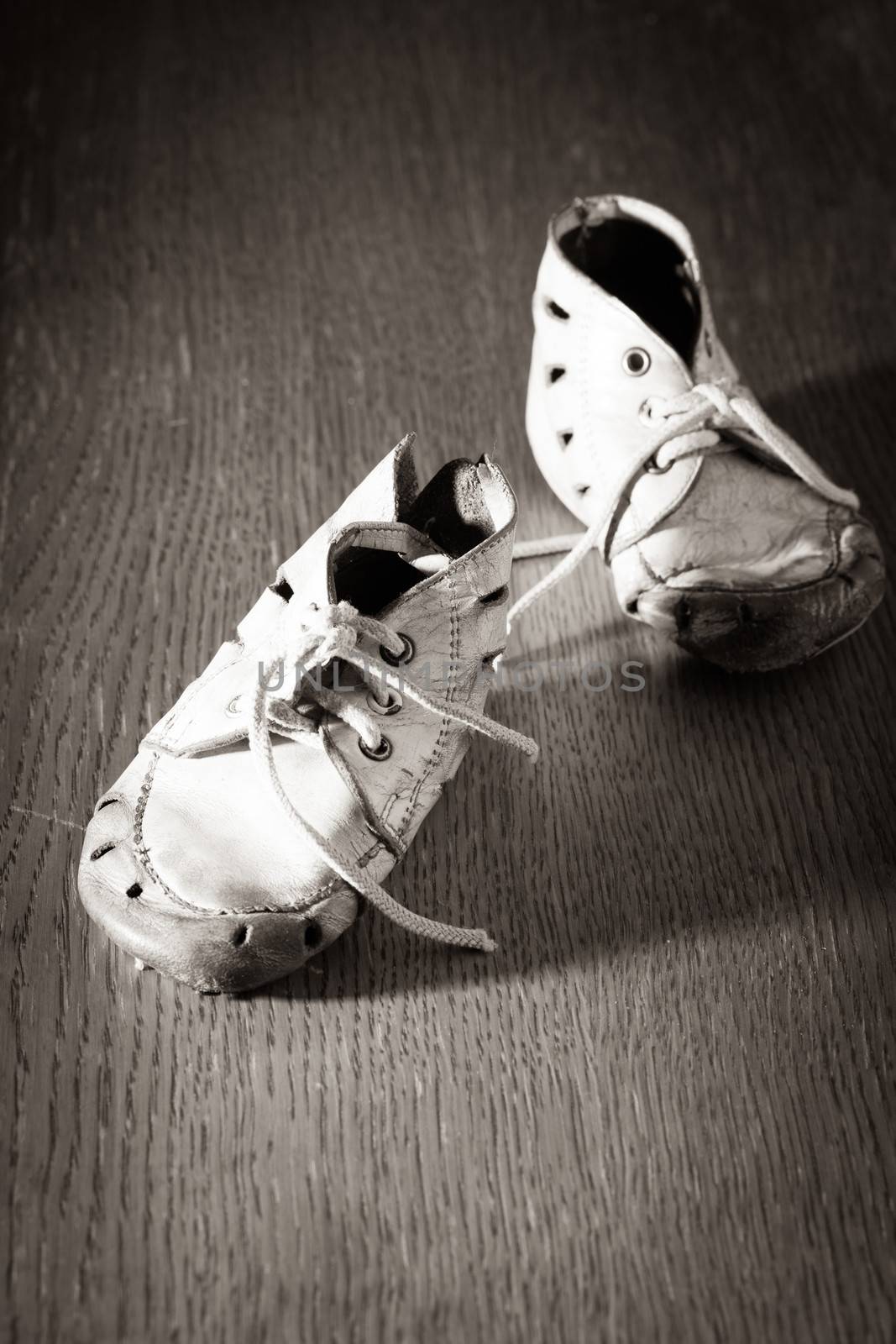 Old baby shoes by oksix