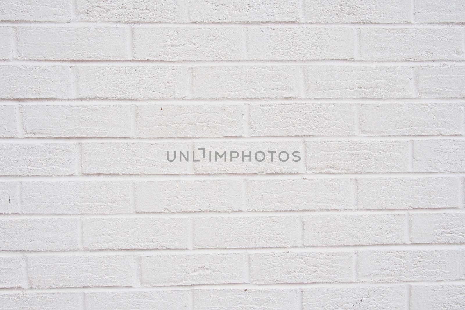 White brick wall, perfect as a background by stockyimages