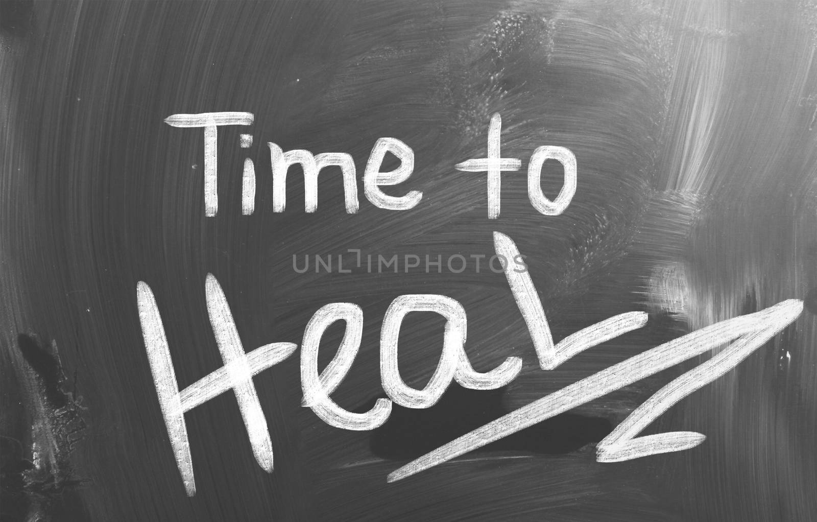 Time To Heal Concept