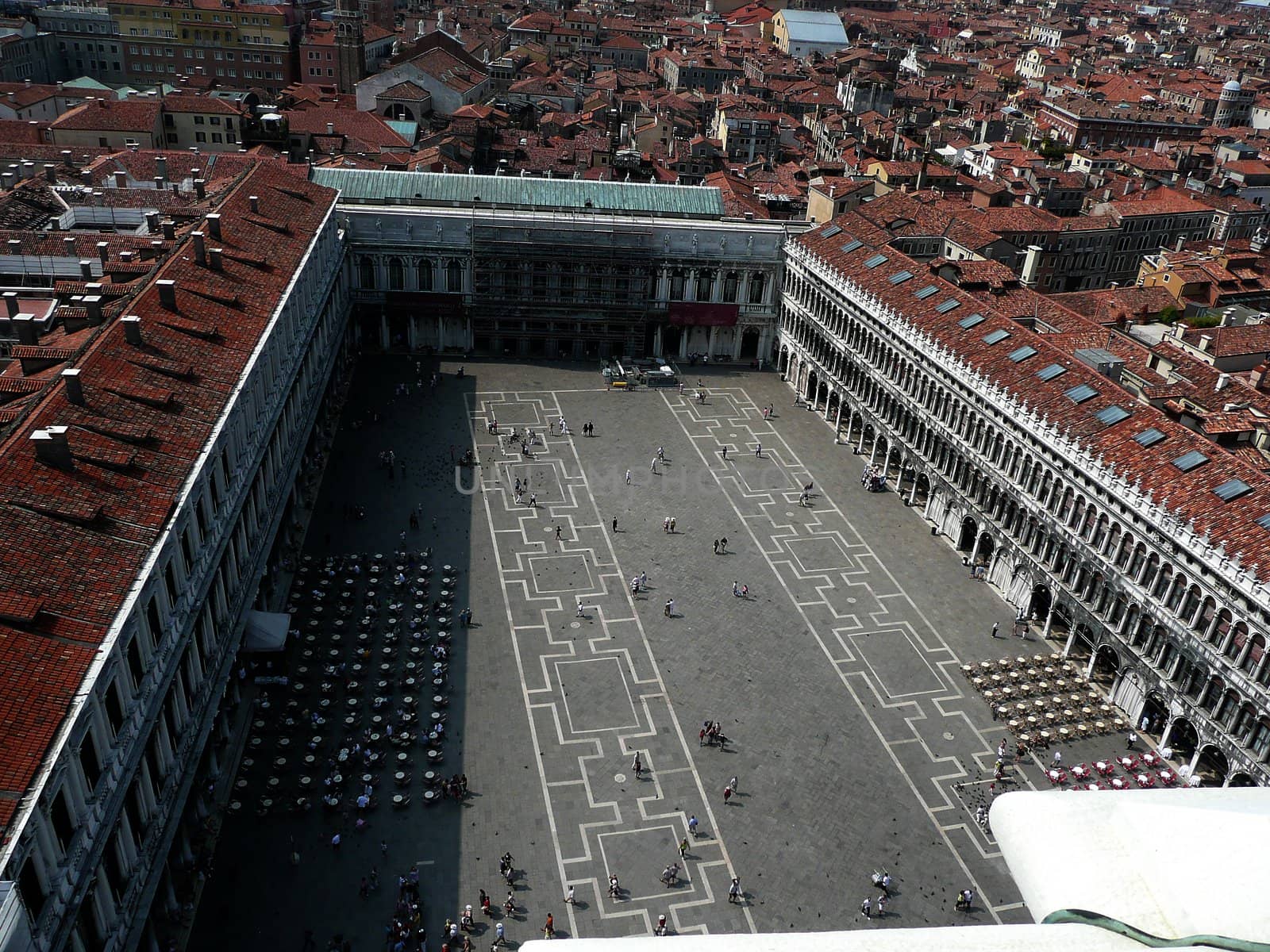 View over St Mark's Square, Venice, Italy by marcorubino