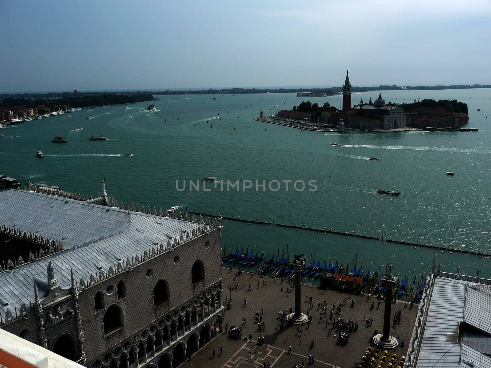 View over Venice Lagoon, Italy by marcorubino