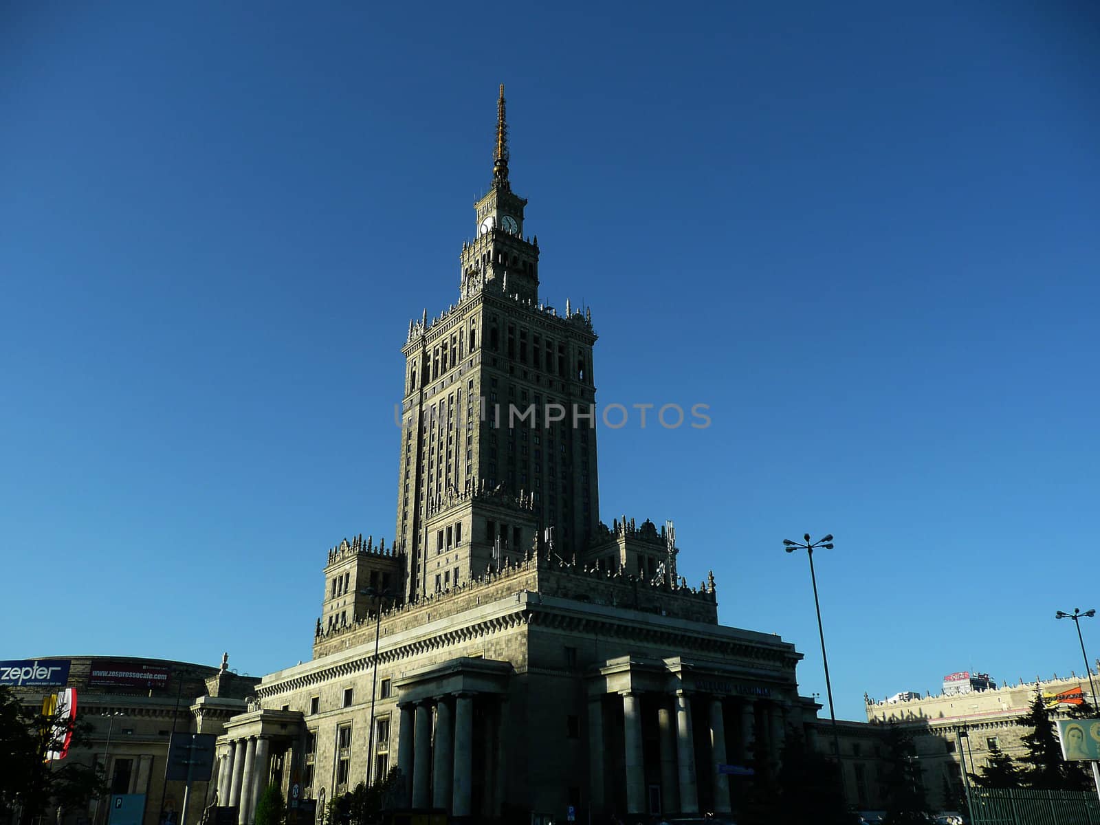 Palace of Culture and Science, Warsaw, Poland by marcorubino