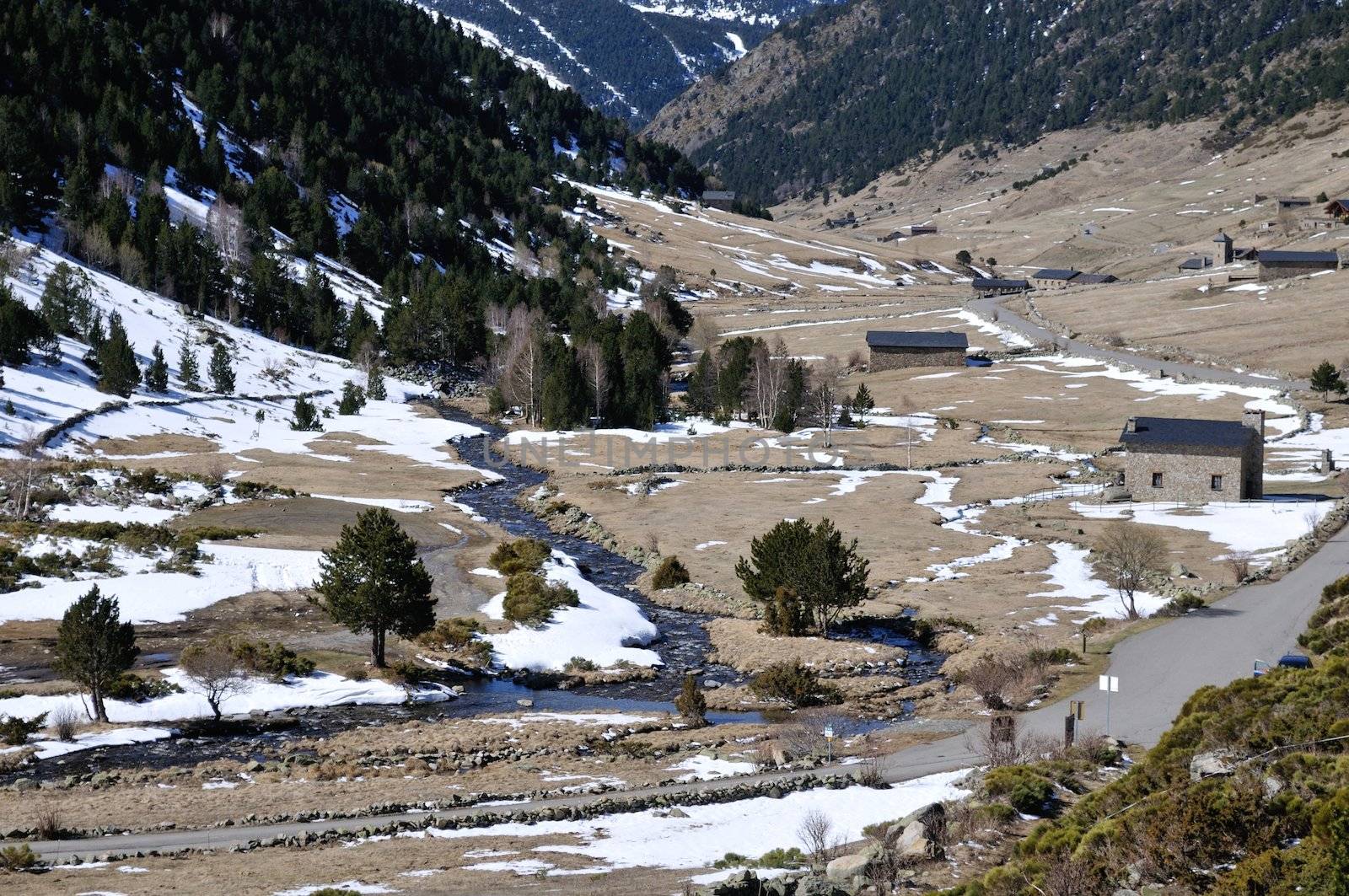 dincles valley in Andorra la Vella