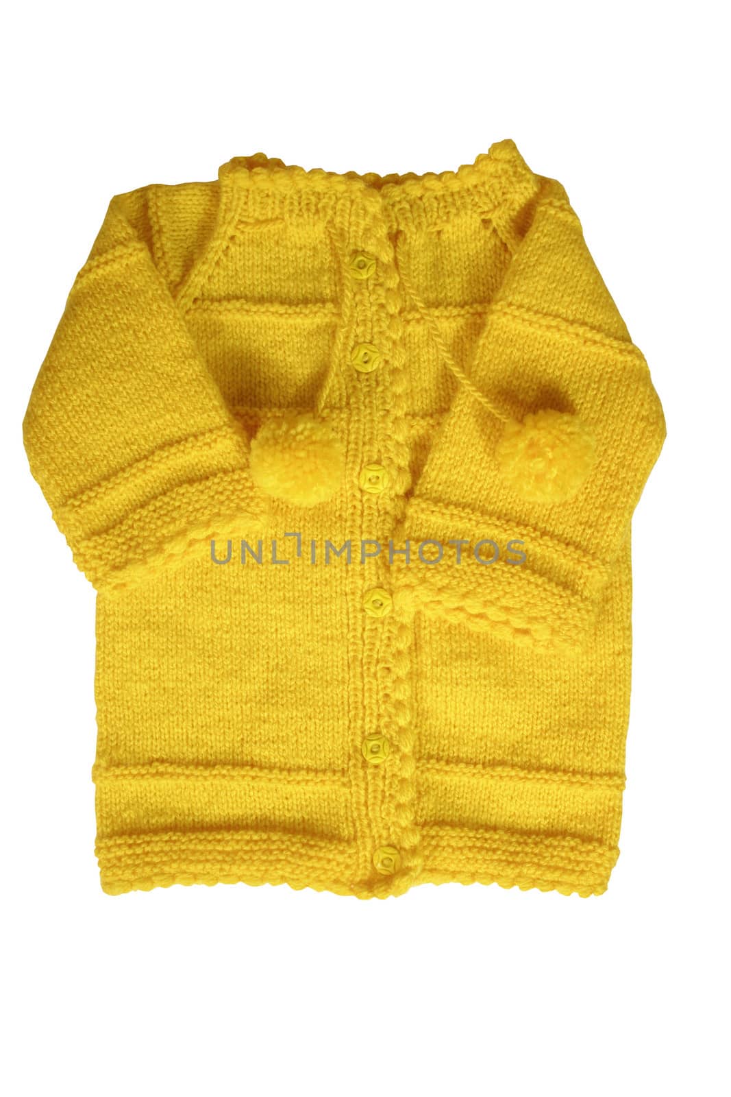 baby cardigan over white by Dr.G