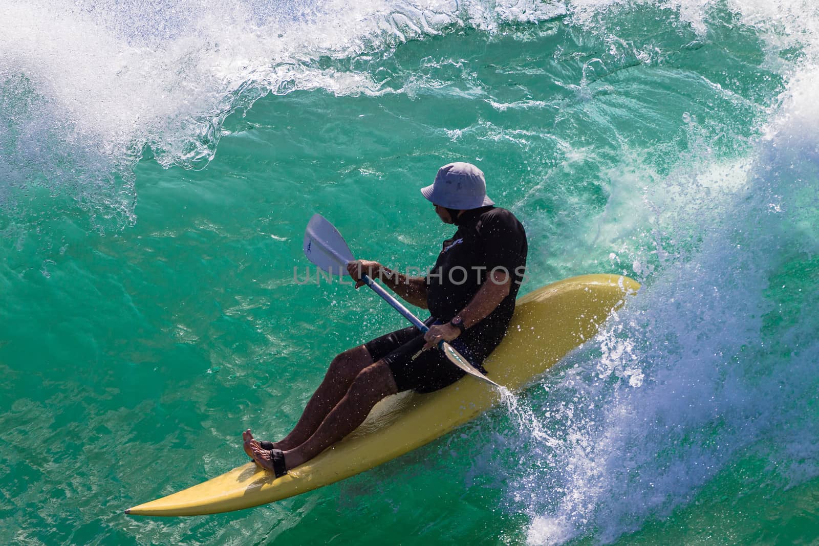 Paddle-Ski Wave Rider by ChrisVanLennepPhoto