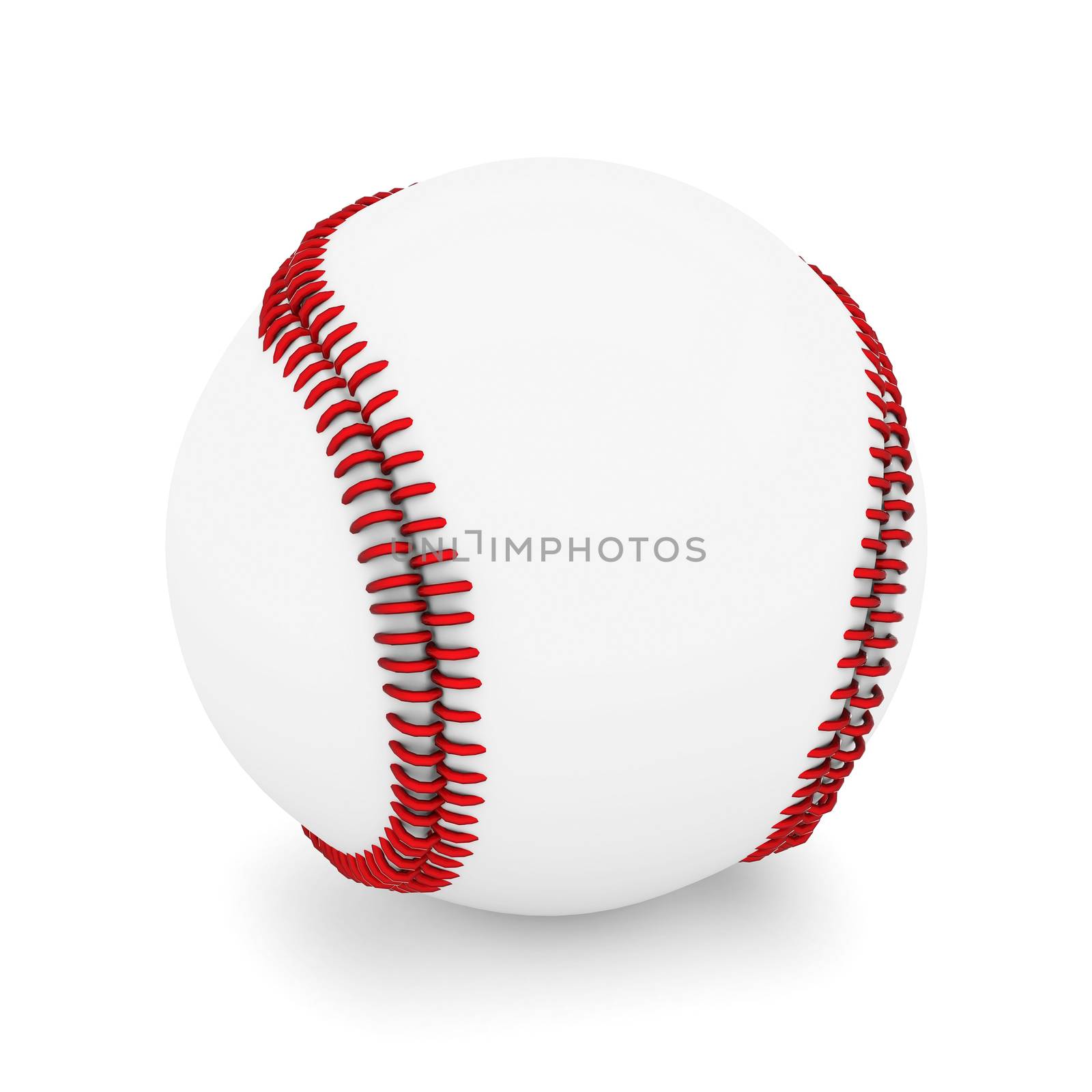 Baseball ball isolated on a white background