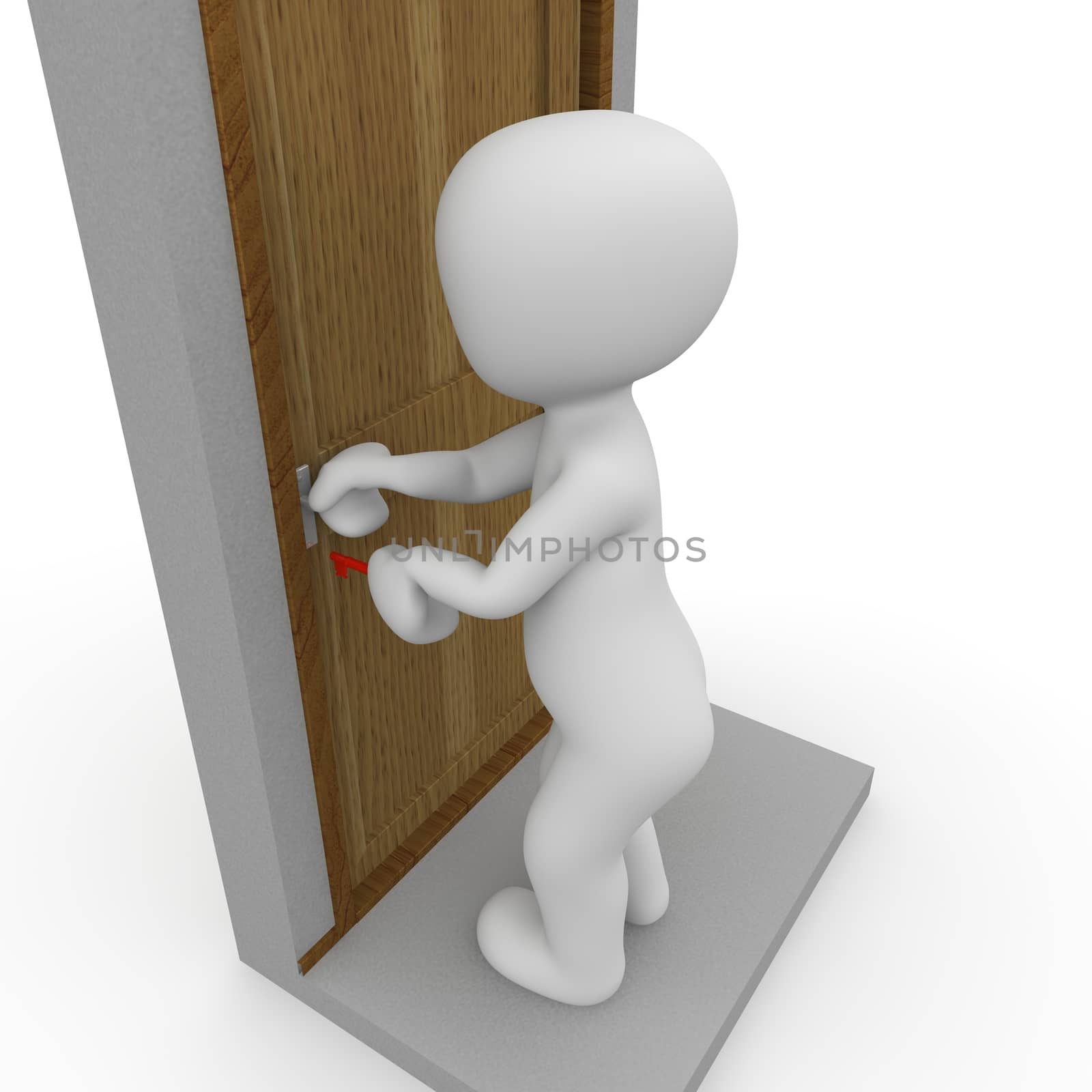 unlock door by 3DAgentur