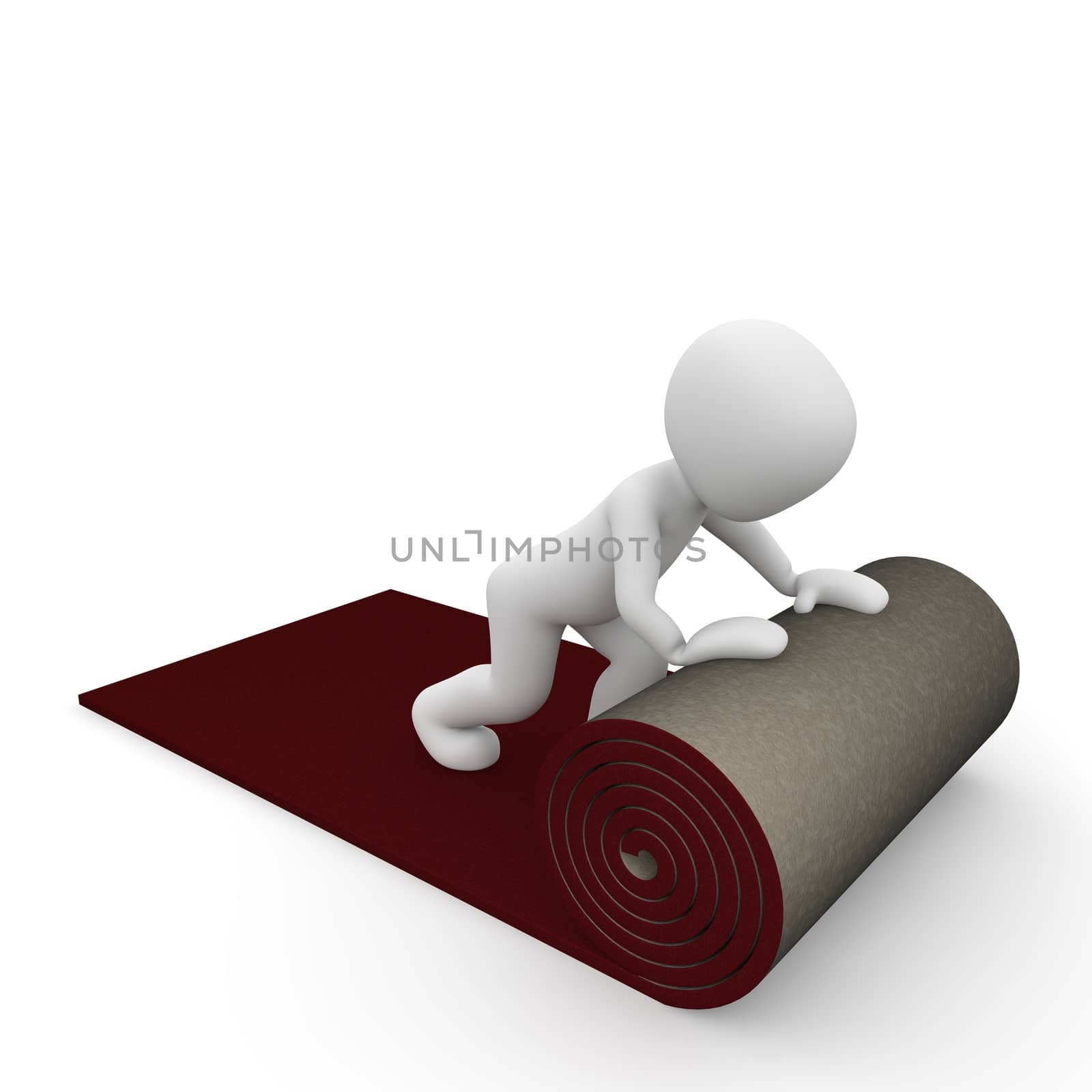 carpet roll by 3DAgentur