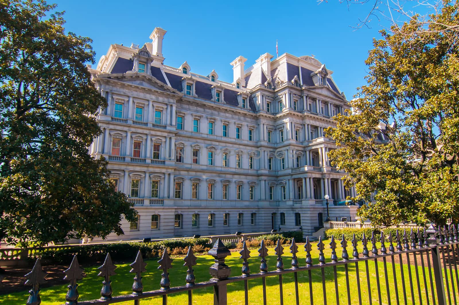 Eisenhower Executive Office Building in Washington, DC by digidreamgrafix