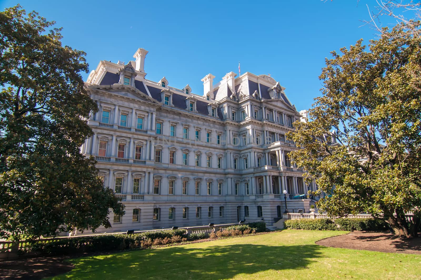 Eisenhower Executive Office Building in Washington, DC by digidreamgrafix