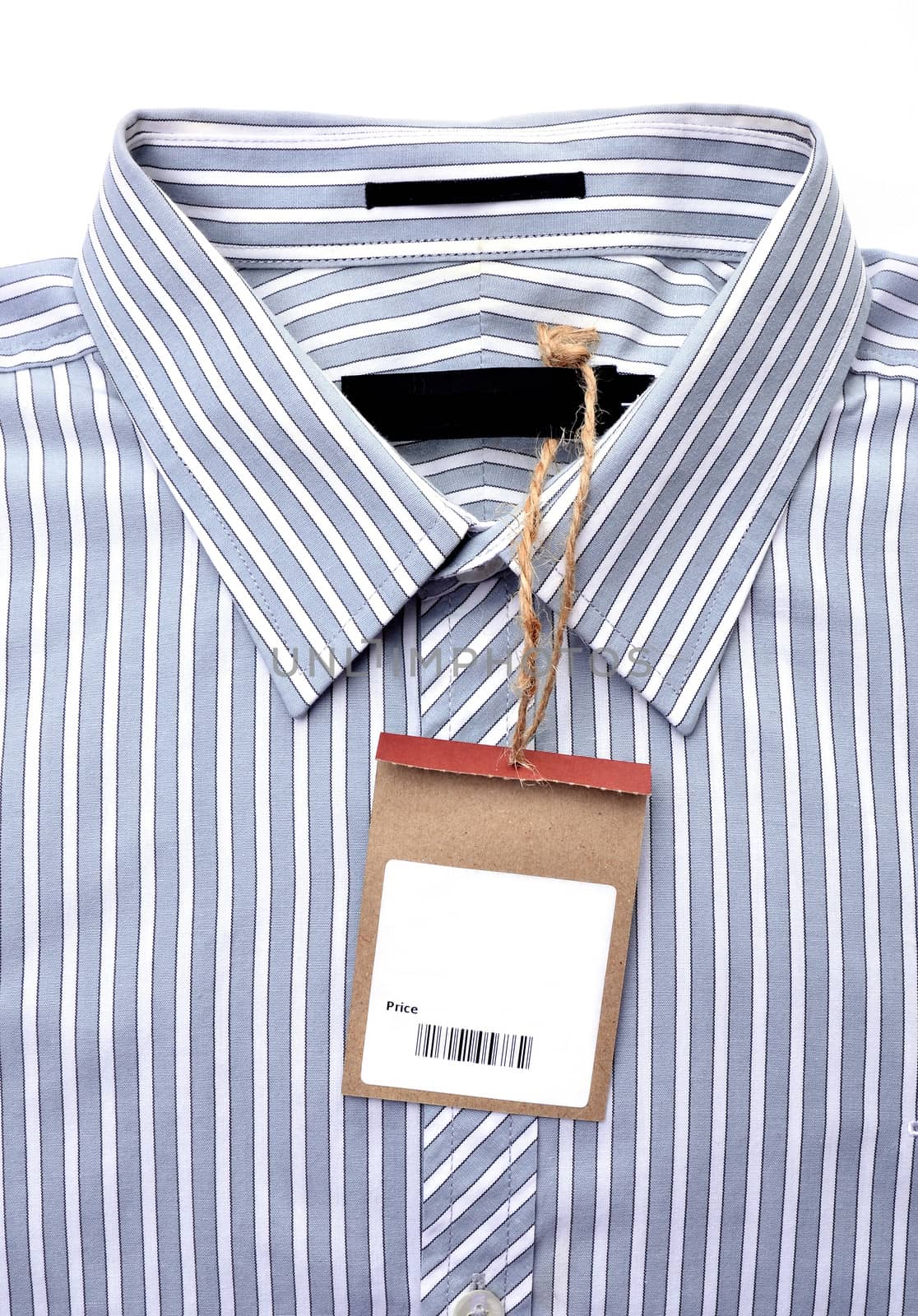 new shirt with price tag