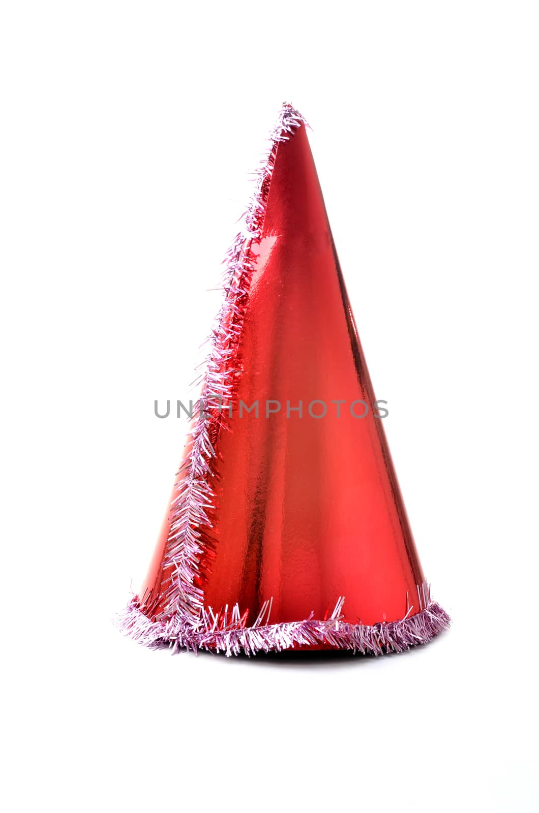 new year hat isolated on white background