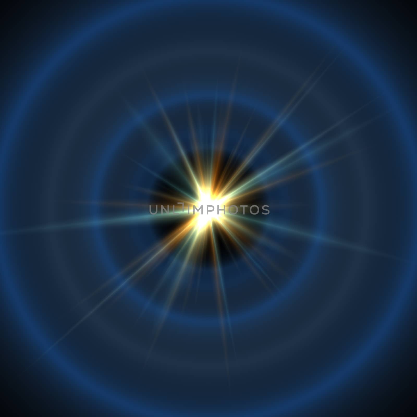 An image of a decorative lens flare background