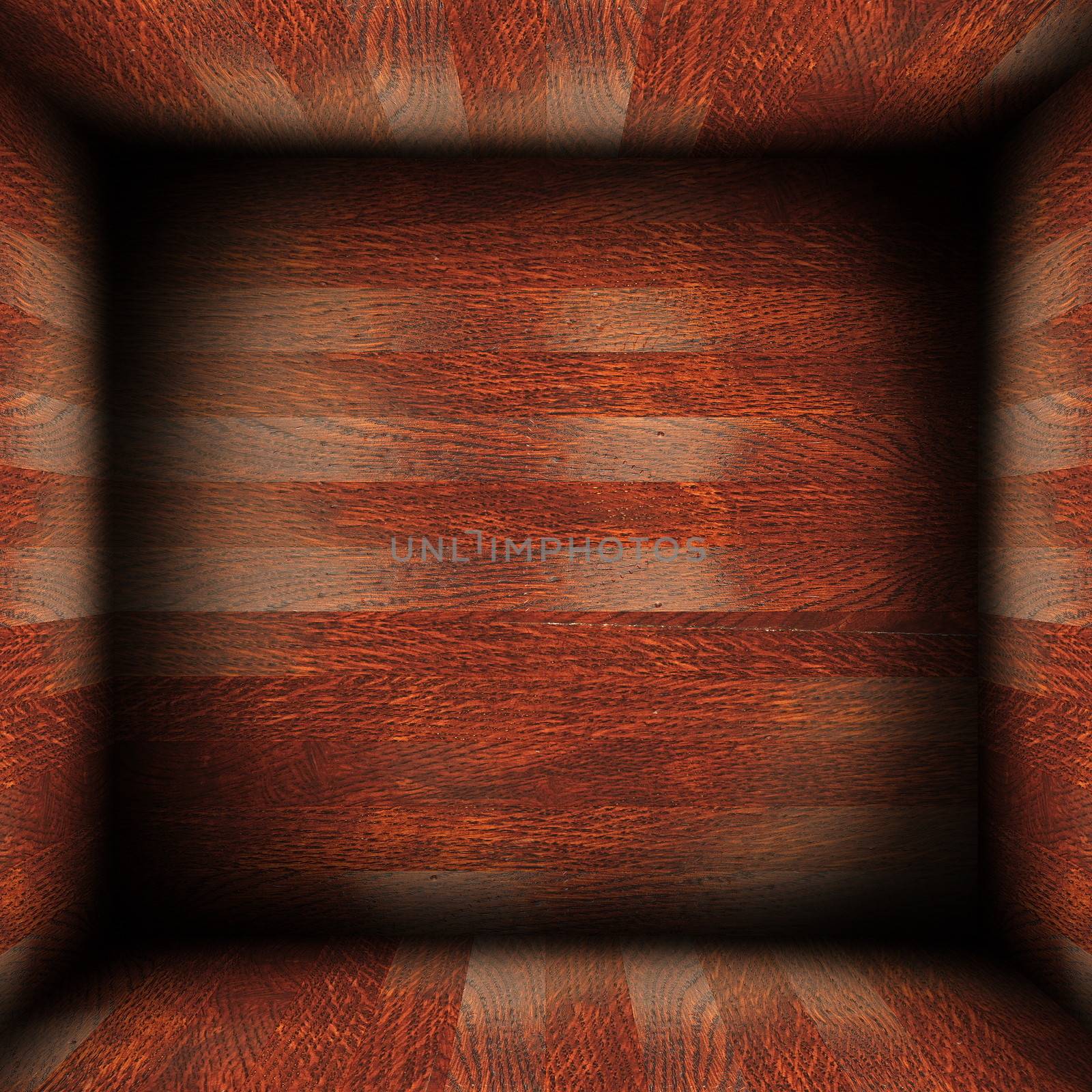 abstract wood finished interior by taviphoto