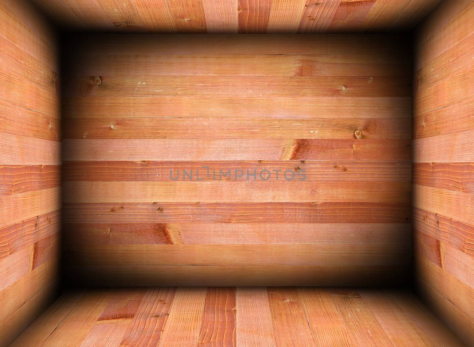 abstract wooden interior of a lodge room for background