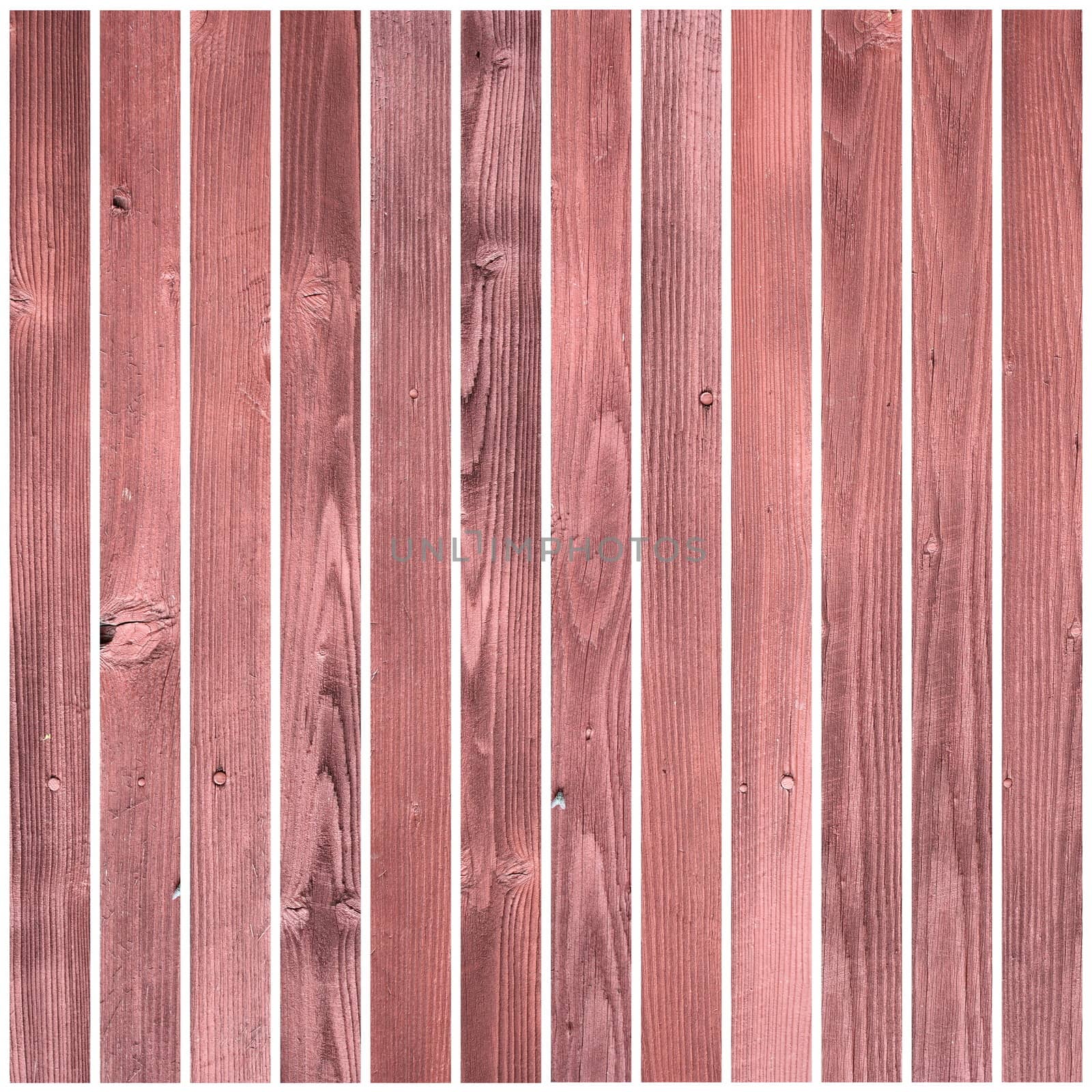 colorful wood planks isolated on white background ready for your design