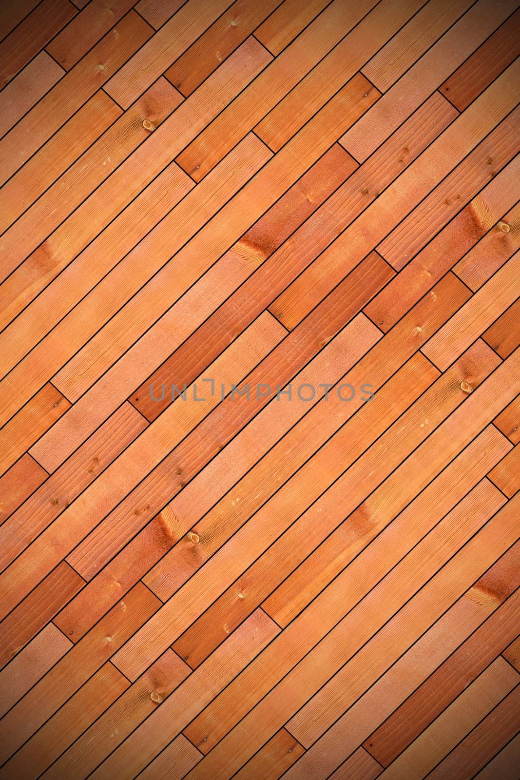 diagonal mount of wood parquet by taviphoto
