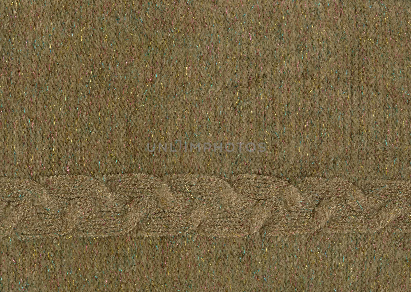 Texture angora knit sweater with lurex thread