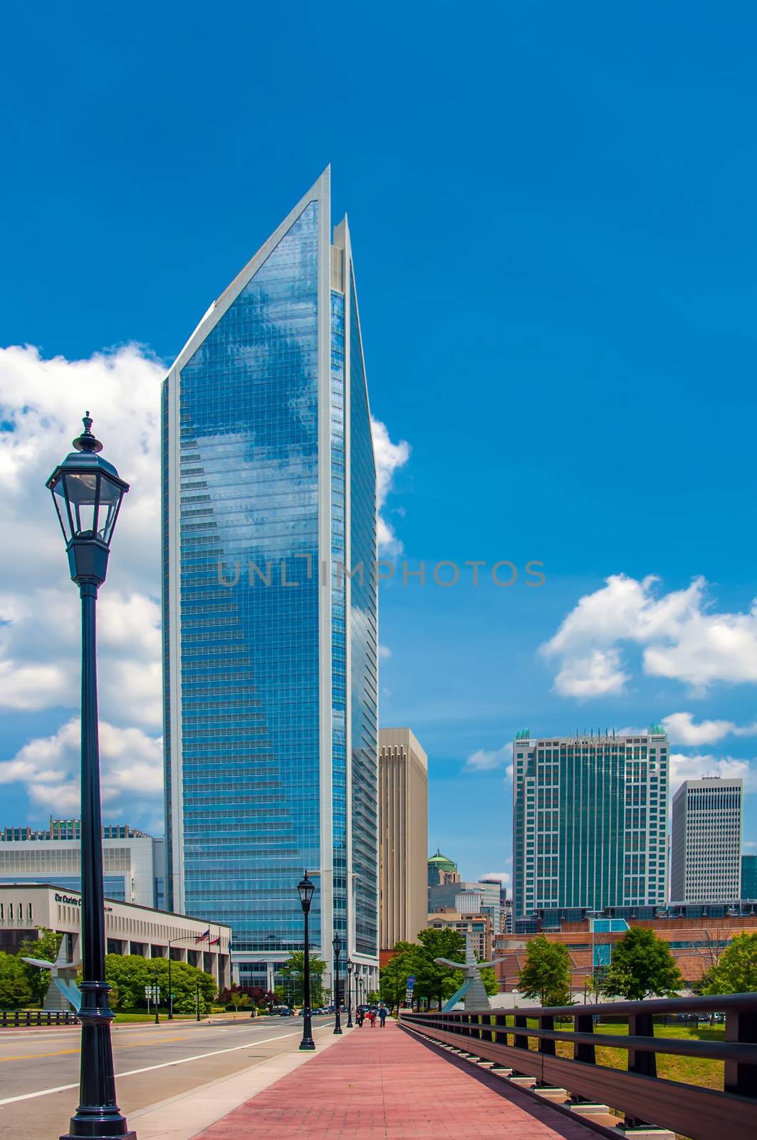 Uptown Charlotte, North Carolina Cityscape by digidreamgrafix