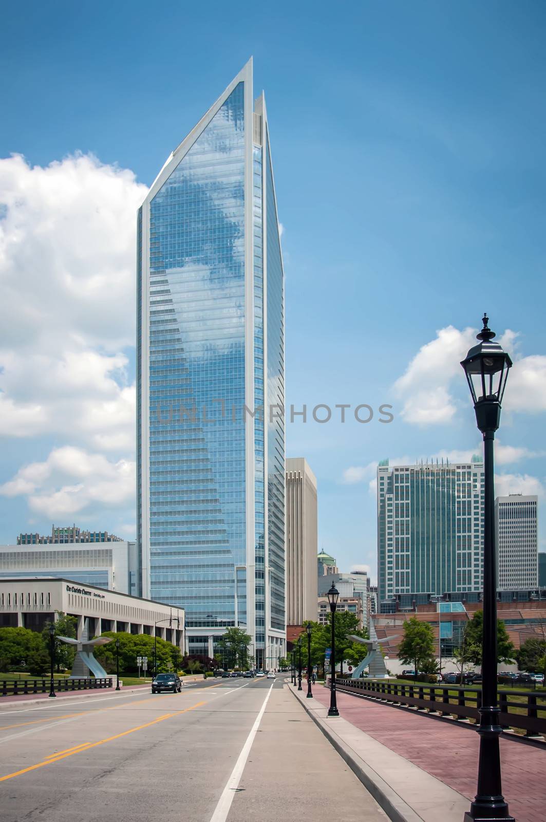 Uptown Charlotte, North Carolina Cityscape by digidreamgrafix