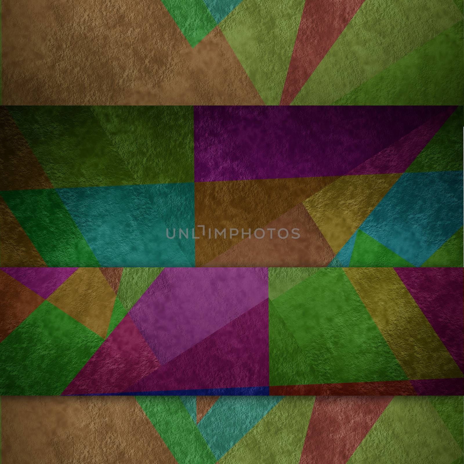 Colorful parchment grunge modern background by Carche