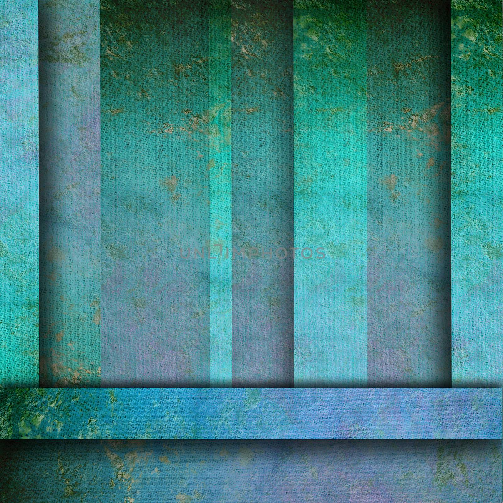 blue lines grunge background by Carche