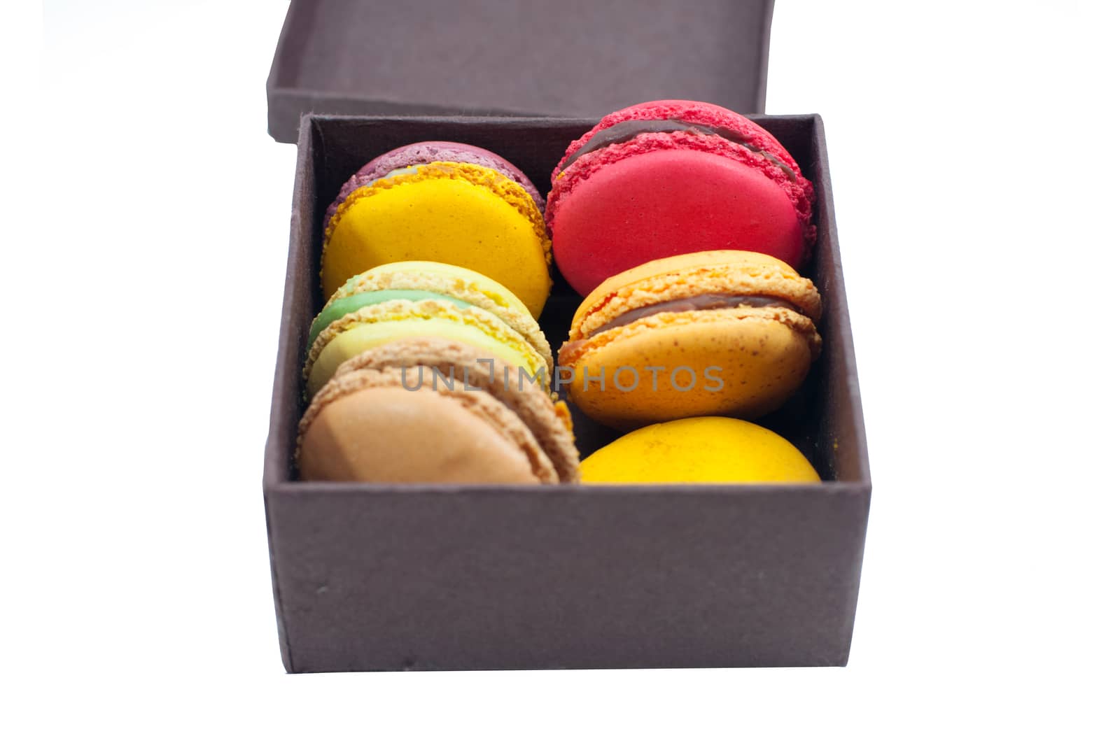 macaron in isolated background