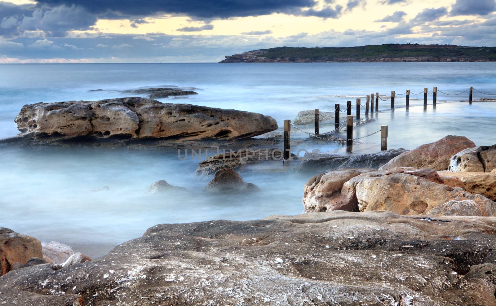 Mahon ocean rock pool Maroubra Australia by lovleah