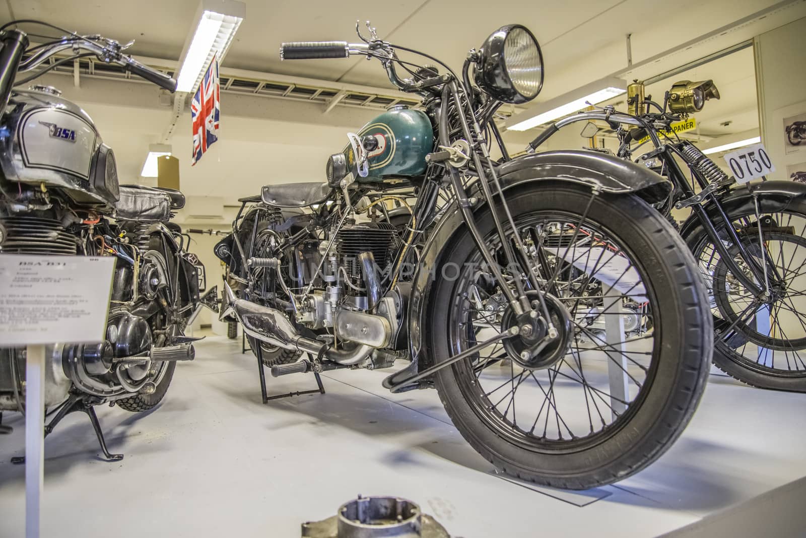 old motorcycle, 1930 bsa england by steirus