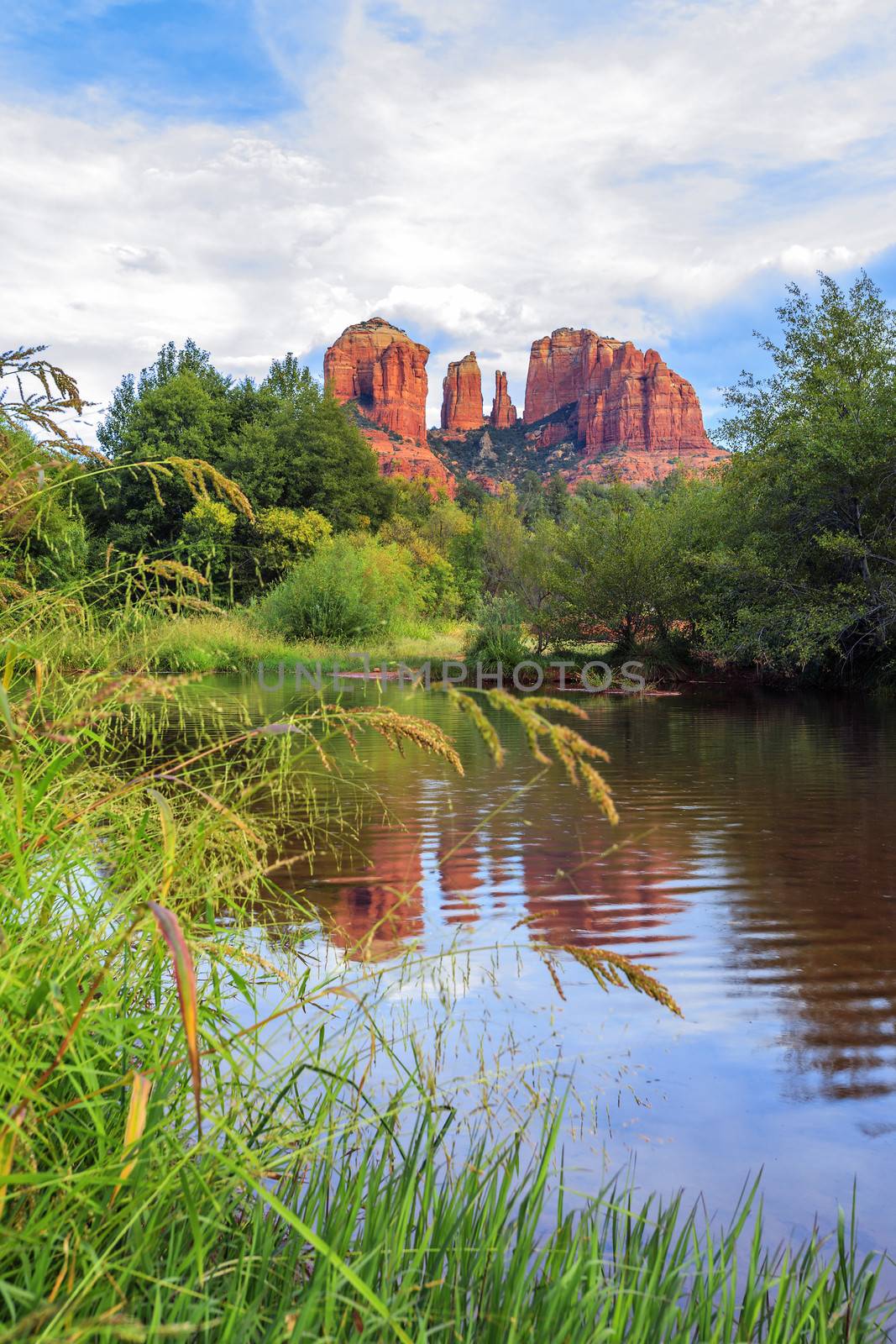 View of cathedral rock, Sedona, USA