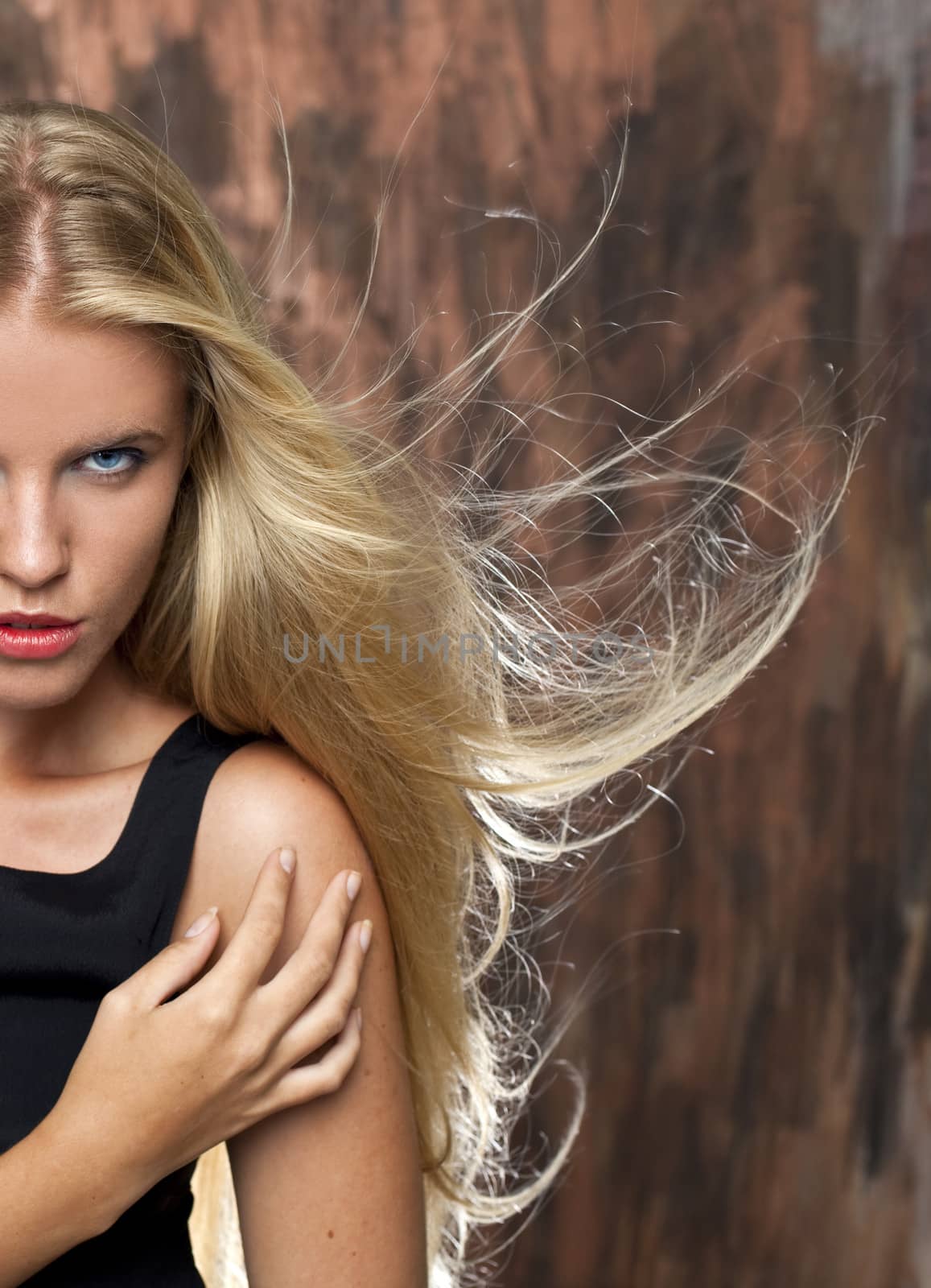 Portrait of beautiful woman