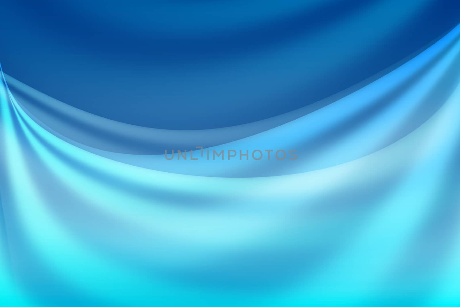 Blue fabric abstract curve texture background