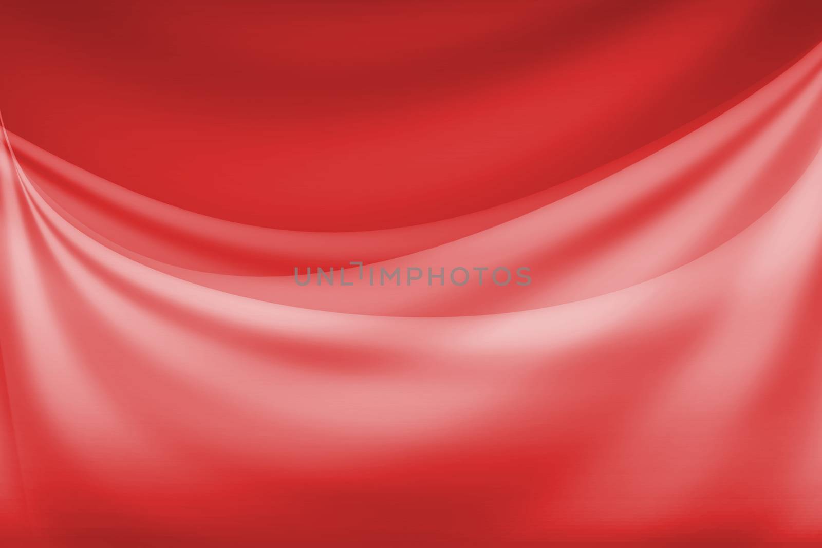 Red fabric abstract curve texture background