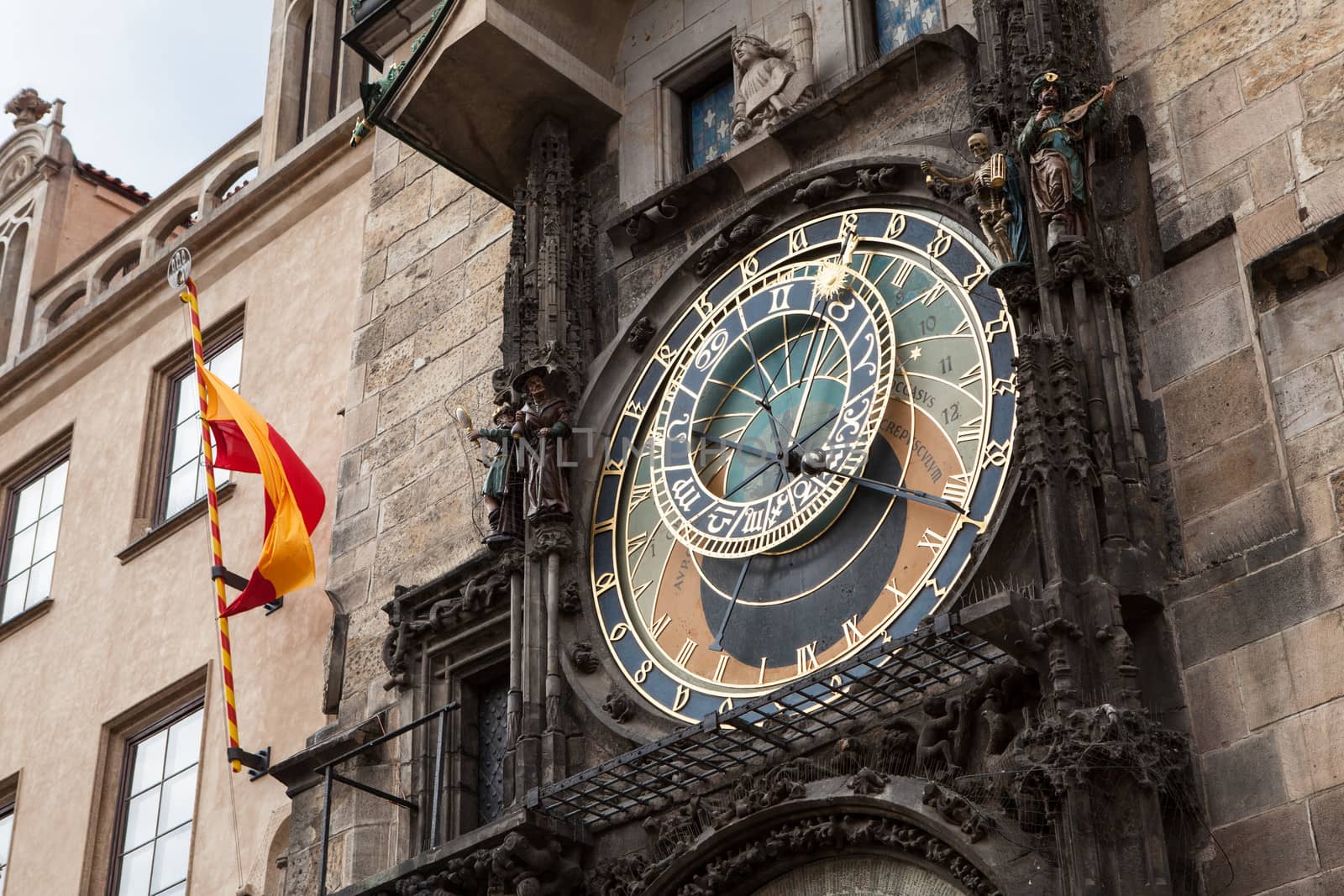 Astronomical Clock (Orloj), Old Town, Prague, Czech Republic,