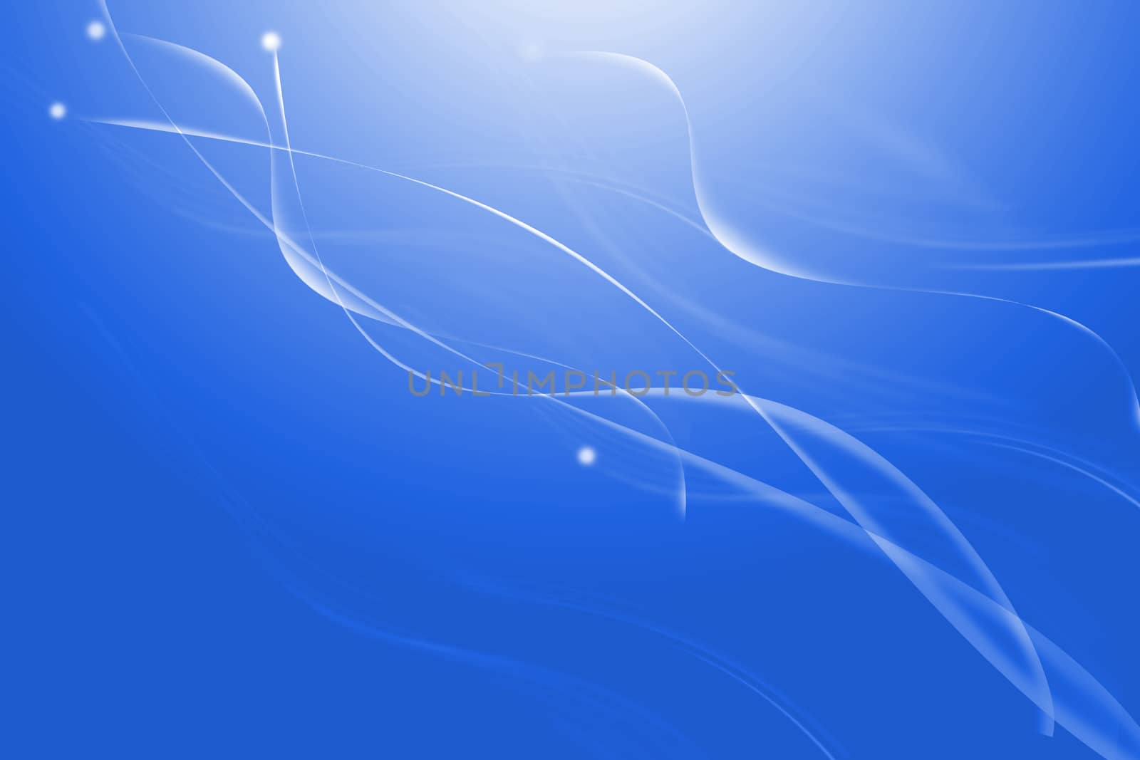 abstract lines wavy blue background