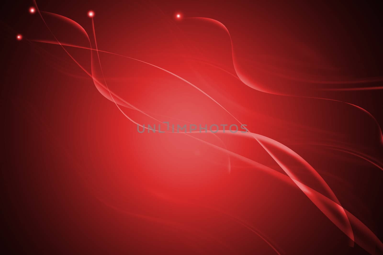 Red abstract lines wavy background