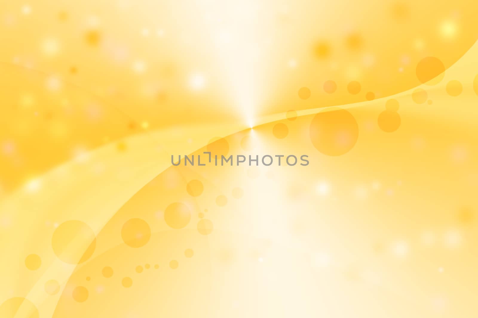 abstract lines with glowing yellow background