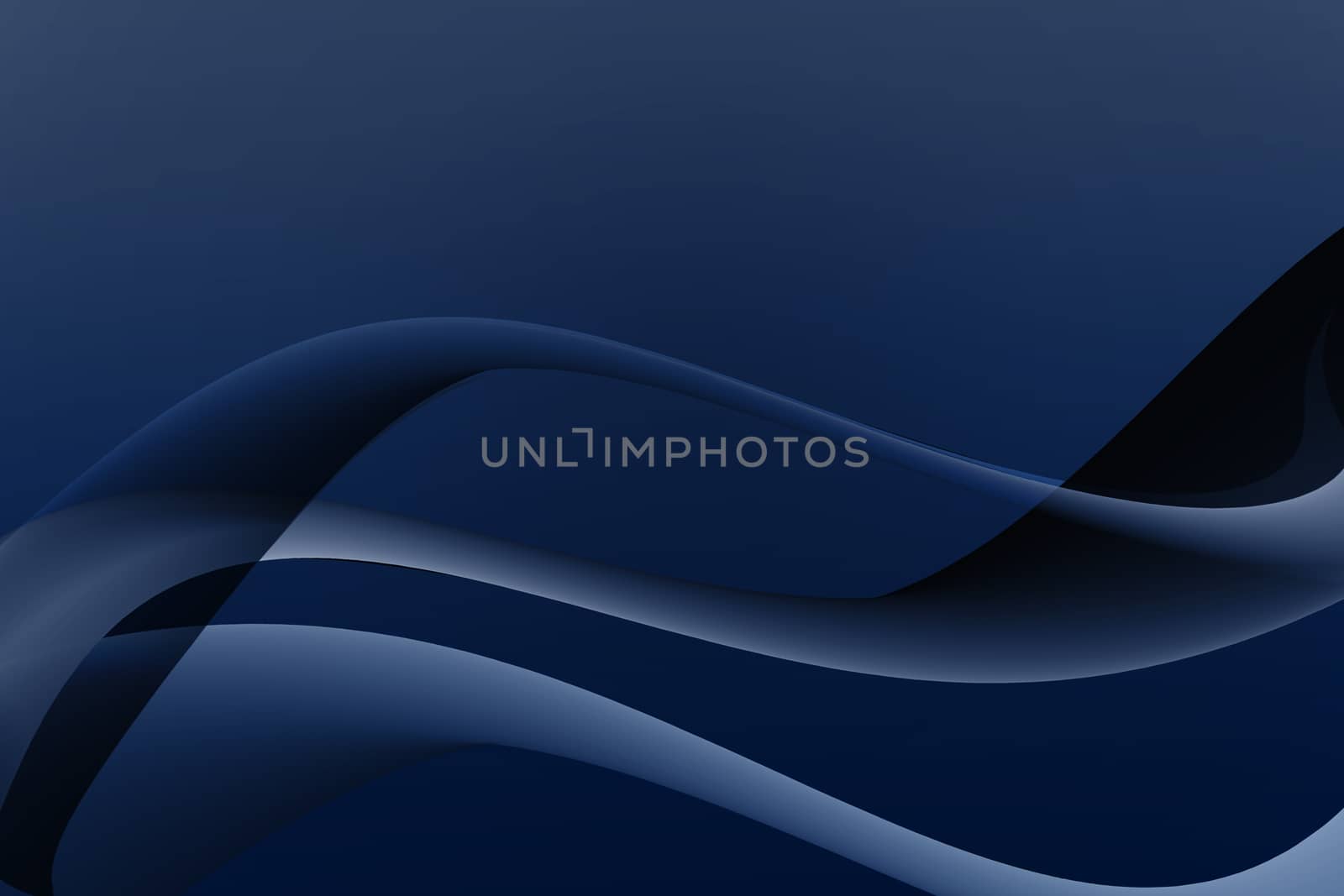 abstract curve with wave dark blue background